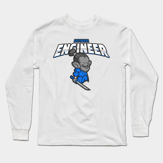 Awesome Software Engineer Long Sleeve T-Shirt by ArtDesignDE